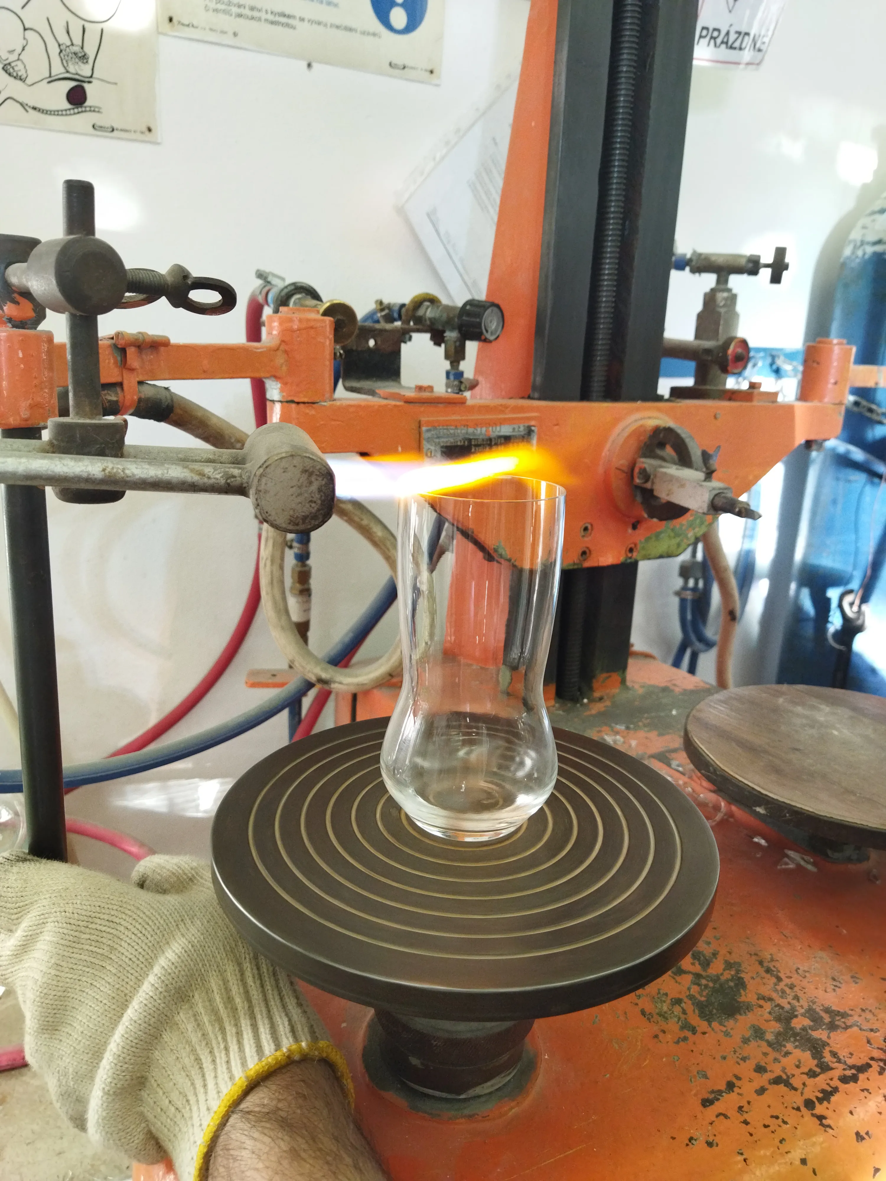 Sklenice CITRA – Fire polishing