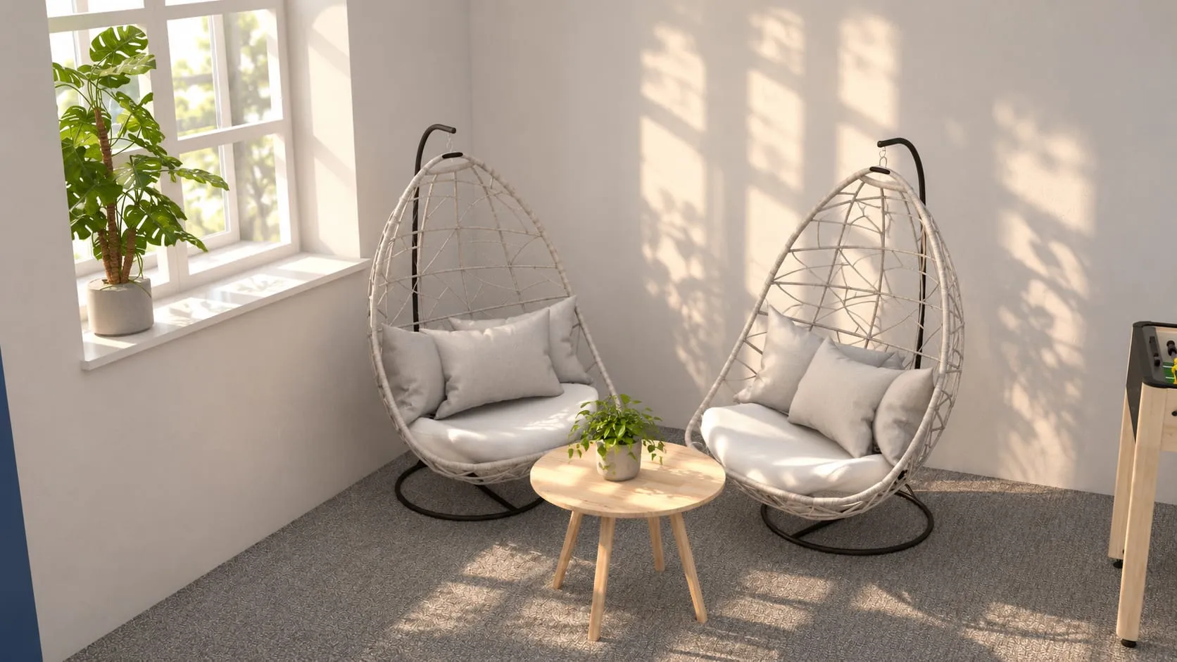 Relaxační místnost pro STRÖER Labs – detail