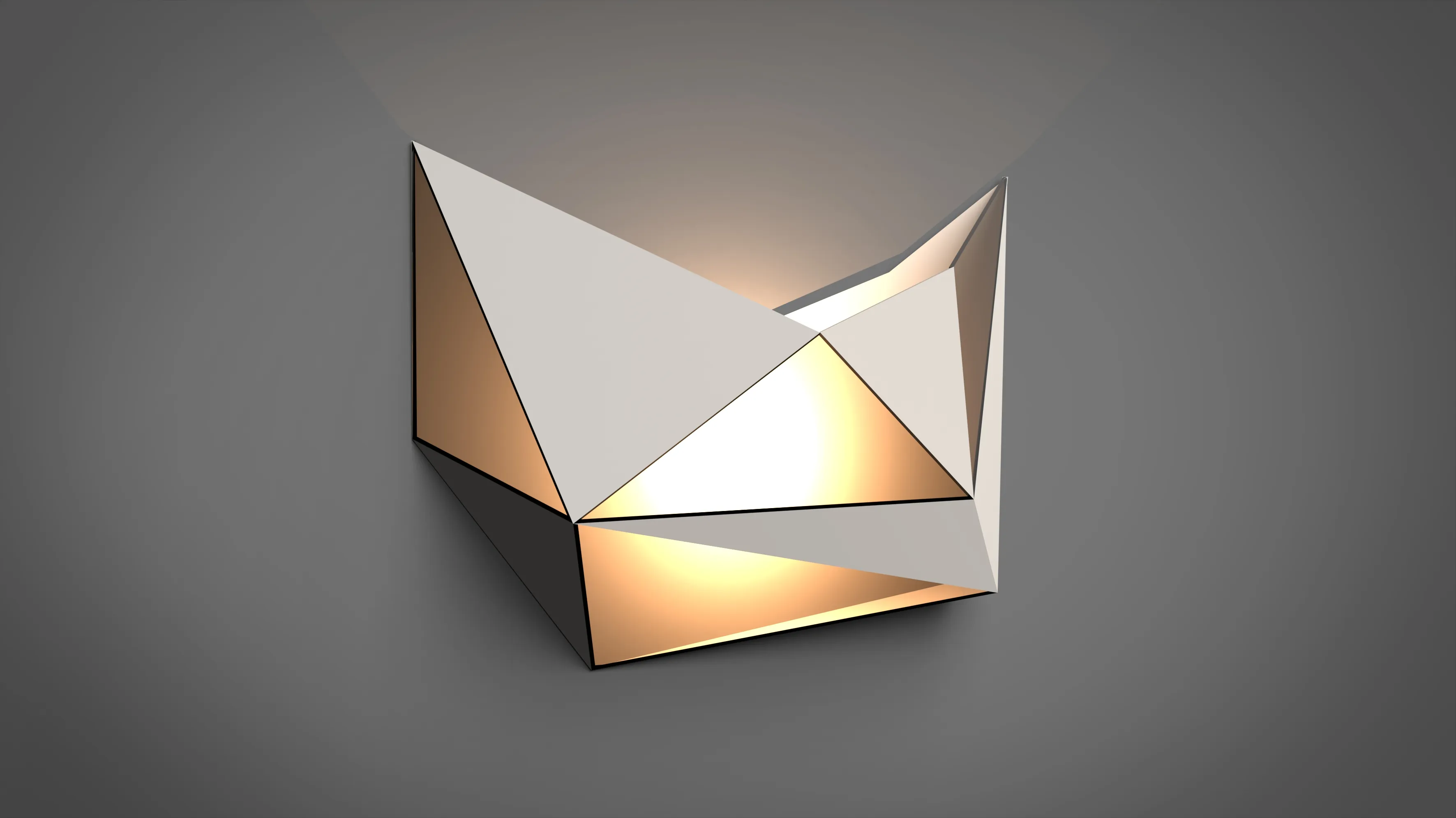Svítidlo ORIGAMI – detail