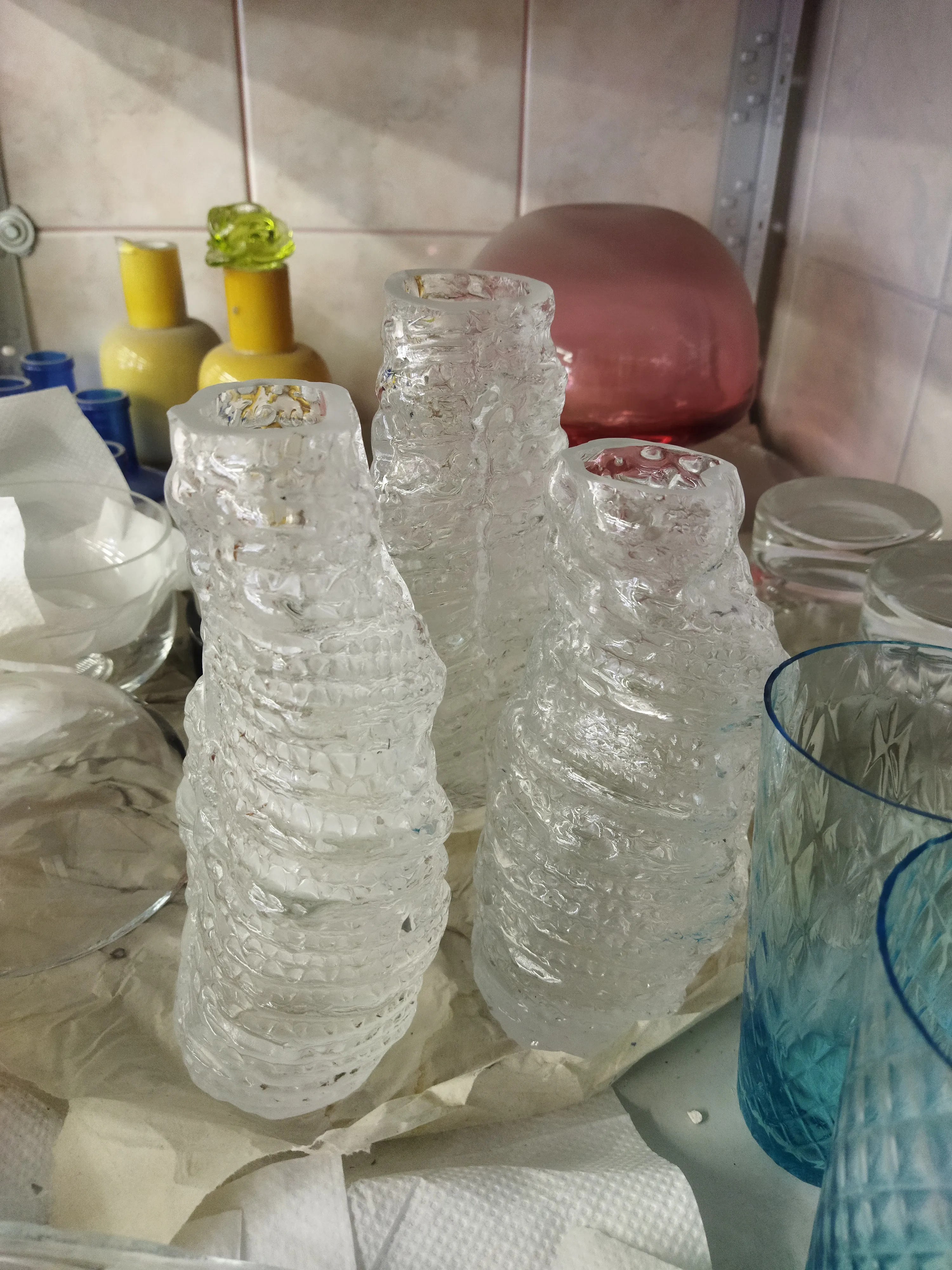 Váza GLACIAR – Celá série hotová